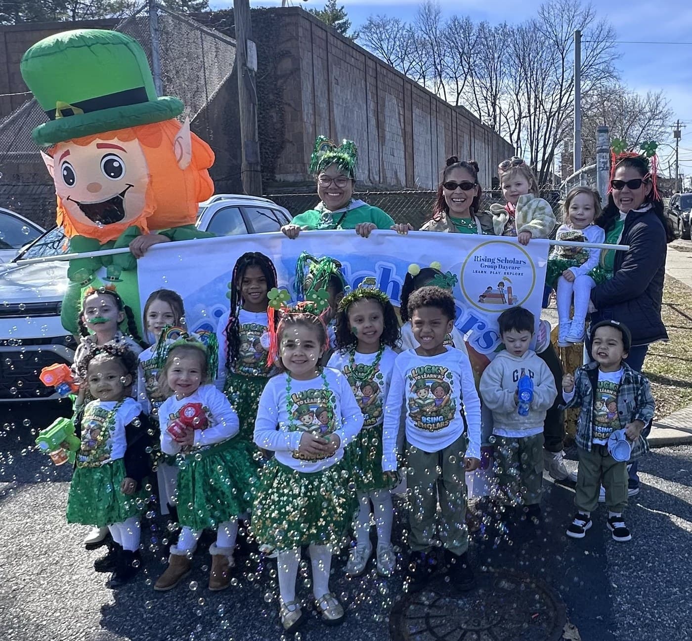 Rising Scholars community moments on St. Patrick’s Day